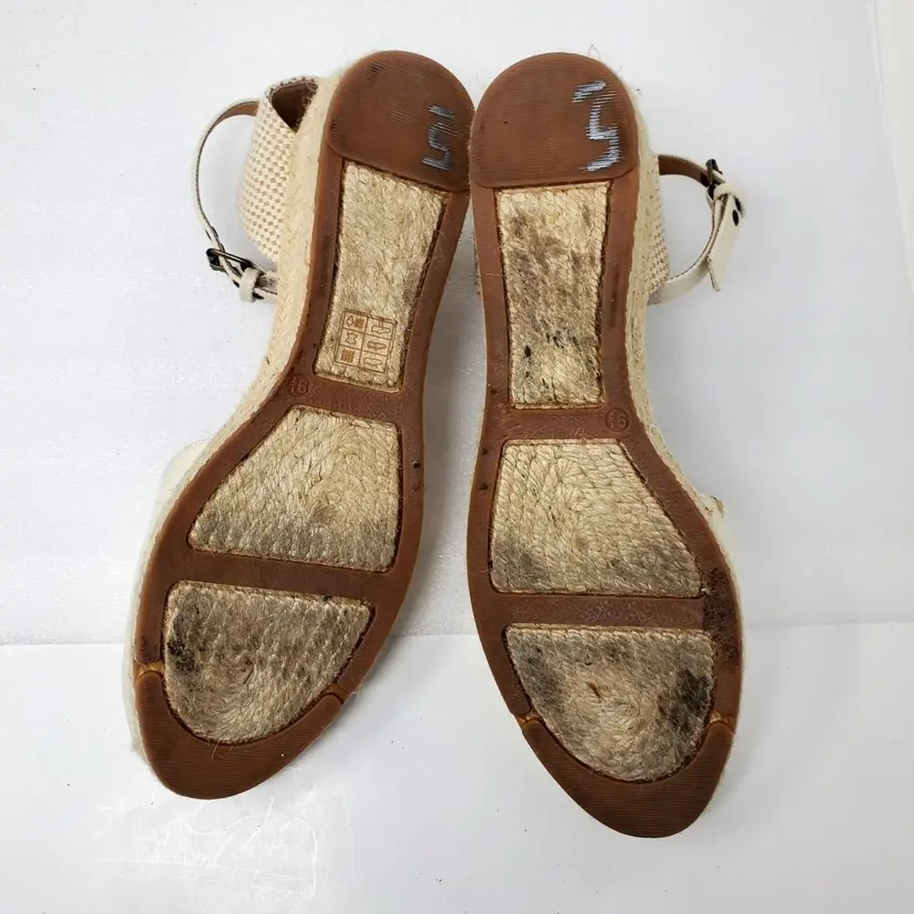 Madewell The Evelina Espadrille Resources canvas casual shoes Size 9.5